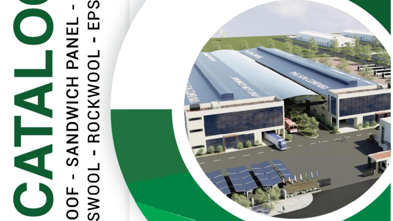 Cover of the Phu Son Group 2026 roofing and panel catalogue