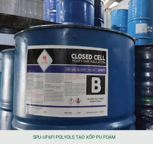 Polyols SPU-UF6FI closed cell - Phú Sơn Group phân phối