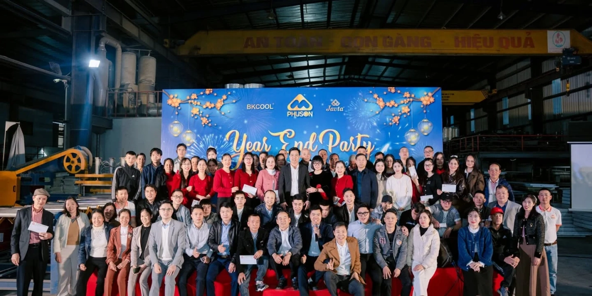 Phu Son Group’s year-end party, closing another year of business